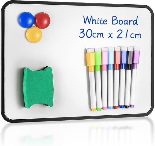 Mini whiteboard magnetisch - whiteboard,, &