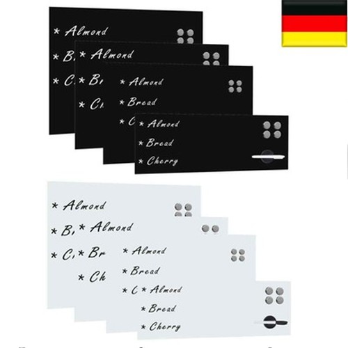 Glas glasboard magnettafel - glas,
