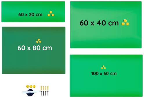 Memoboard glas magnettafel - memoboard,