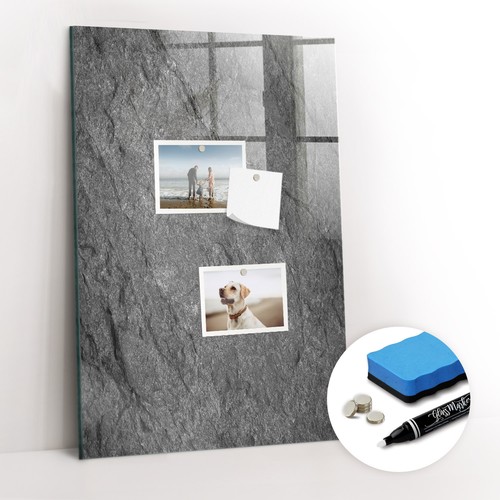Glasmagnettafel abwischbar mit