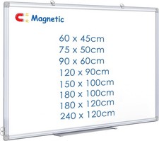 Magnetisches Whiteboard 90 x