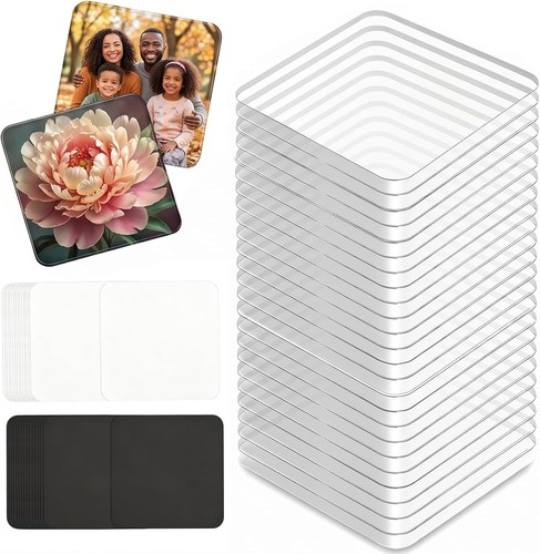 24x fotomagnete acryl - 24x,